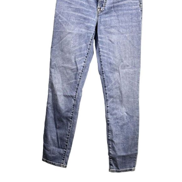 J. Crew 9" High-Rise Toothpick Skinny Jeans Light Rinse Sz 26 EUC - Picture 4 of 7